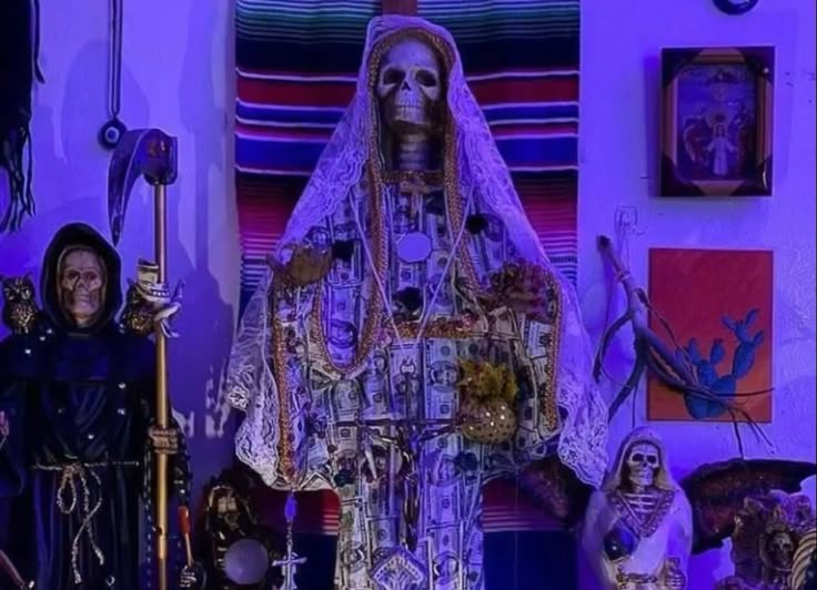 Imagen de la santa muerte